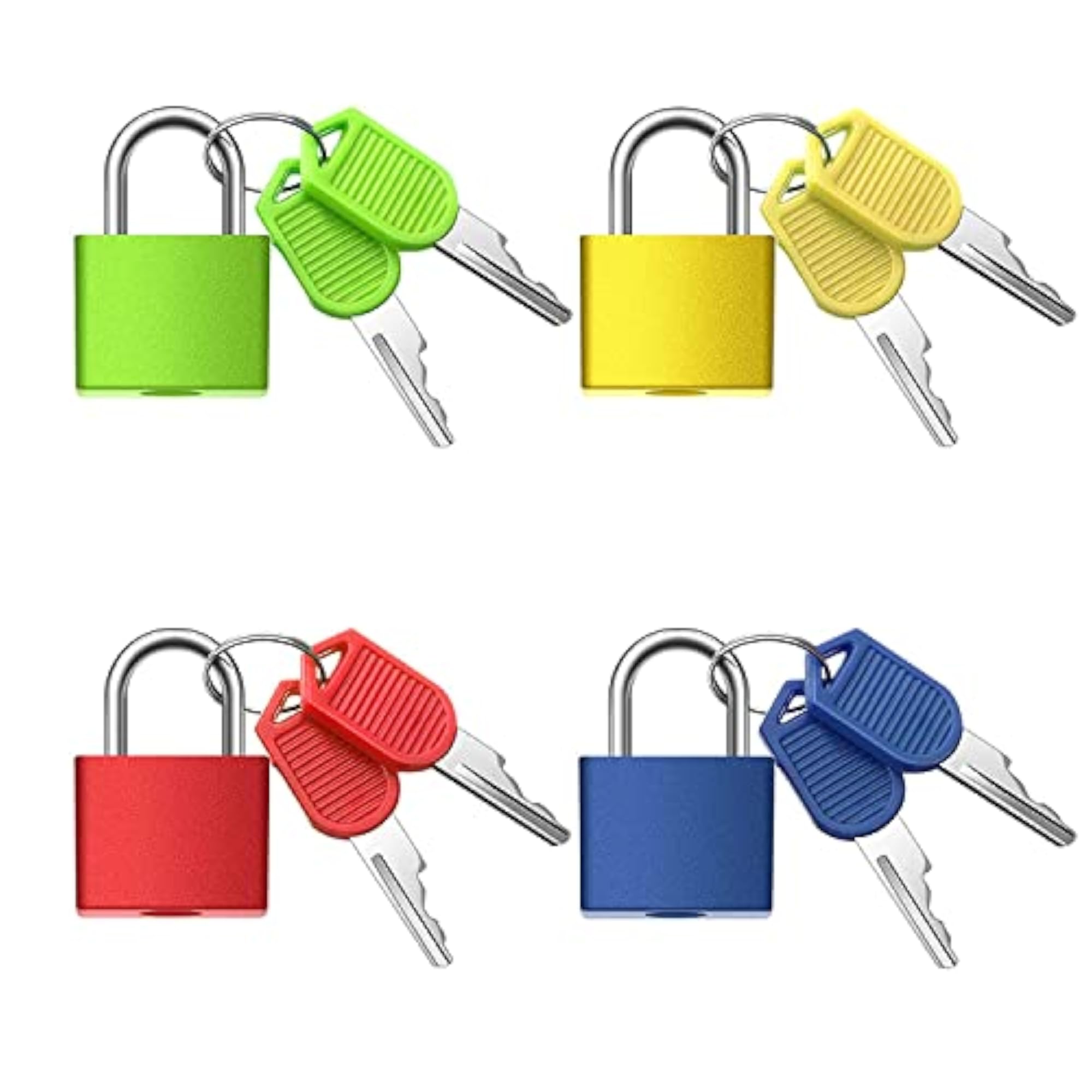 Multicolor Luggage Locks with Keys for Suitcases