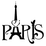 IEason Wall Stickers Clearance Sale! Eiffel Tower Paris Love Vinyl Art Wall Stickers Home Mural Decal Decor