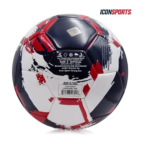 Image of Icon Sports Officially Licensed US Soccer Federation Soccer Ball