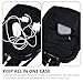 Ginsco Hard Shell Protection Case Electronic Accessories Organizer Pouch for MacBook Air/pro Adapter Chargers Cables Power Bank, for Sandisk Portable SSD Flash Disk SD Card,Compact Travel Tech Case