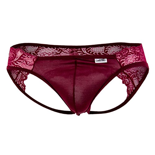 CandyMan 99312 Jockstrap Color Burgundy Size L