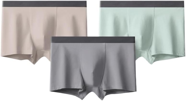 Cotton Men's Underwear Comfortable Mid Waist All Season Breathable Pants