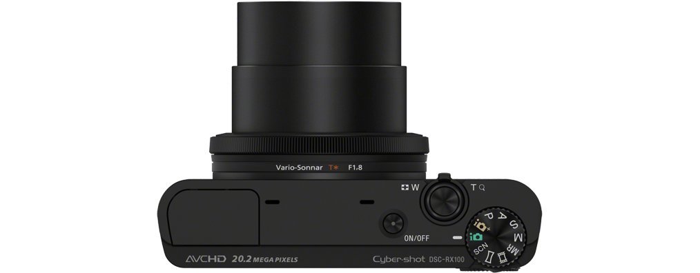 Sony RX100 Premium Kompakt Digitalkamera (20 MP, 7,6 cm (3 Zoll) Display, 1 Zoll Sensor, 28-100 mm F1.8-4.9 Zeiss Objektiv, 3,6x opt. Zoom) (DSC-RX100) schwarz