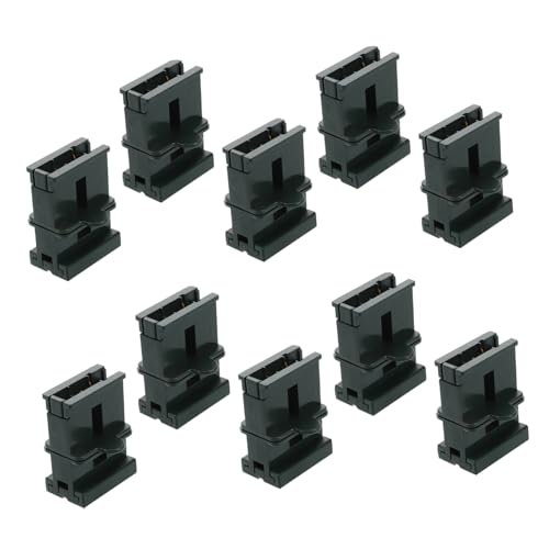 ANDRESLAD 20pezzi Adattatore Spina Maschio Doppio Convertitore Presa Spina Adattatore Da Viaggio Raccordo Vampiro Connettore Esterno Tenditore Clip Cavo Ricambio Elettrico Estremità