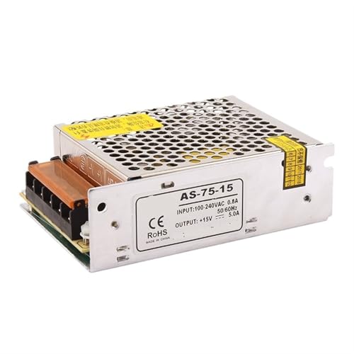 Alimentation à découpage stabilisée AS-75-15 pour éliminer les baisses de tension