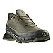 Salomon Men’s Alphacross 5 Gore-Tex, Waterproof Trail Running Shoes - Olive Night/Black/Deep Lichen Green - 11 Medium