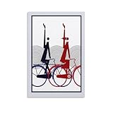 Muestra tu personalidad: bicicleta de moda vintage para montar en bicicleta. Todo el mundo necesita carteles para mostrar su personalidad y favorito. Aquí tenemos marco y sin marco para elegir y tendrás muchas opciones para organizarlos en tu pared, ¡muy emocionante!