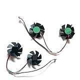 2 broches GA71S2H REMSEY Ventilateur de Refroidissement 85MM 4PIN 2PIN 65MM 2PIN GA71S2H GeForce GTX 1050 GPU Ventilateur Compatible for ZOTAC GTX1050 GTX1050Ti GTX 1050 Ventilateur à Profil Bas Kindly (Color : F)