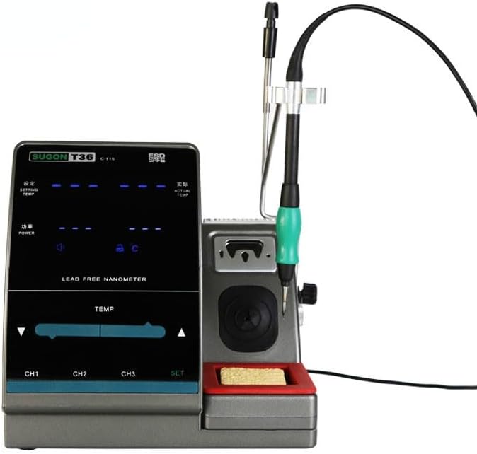 T36 soldering iron Station Professional Repair Machine Welding Machine Soldering Station for Repair Mobile Phone - (Color: T36 110V)