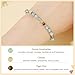 JoycuFF Good Luck Gifts, Good Luck Charms Bracelet, Chistmas Valentines Day Birthday Gifts Amazonite Moonstone Bracelets for Women
