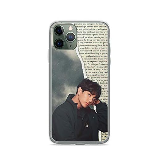 Phone Case Jungkook Euphoria Compatible with iPhone 6 6s 7 8 X Xs Xr 11 12 Pro Max Mini Se 2020 Bumper Scratch