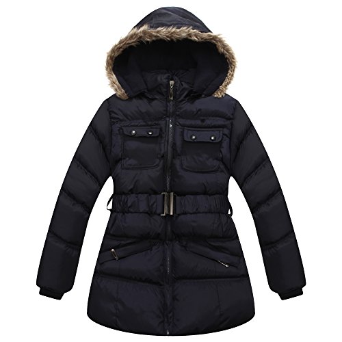 Richie House Girls Padding Jacket with Ruffled Mesh RH1395 Size 3-14Y product thumbnail 12