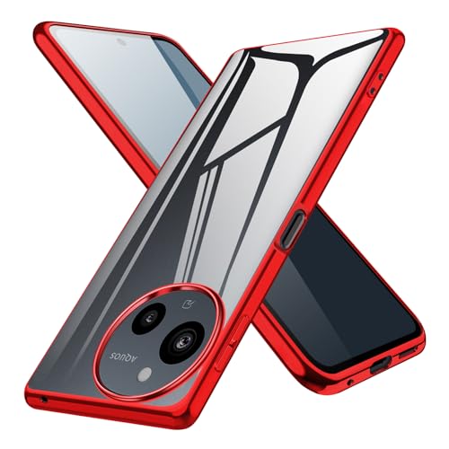 aiitiluo AQUOS sense10 / sense9 �p �P�[�X �N���A SH-53F SH-M33 SH-53E SHG14 ���� �A�N�I�X �Z���X9 �X�}�z�P�[�X ���^ tpu SH-M29 �w�ʃN���A �� �X�g���b�v�z�[���t�� ���ϖh�~ �y