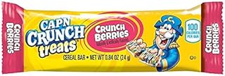 Cap'n Crunch Treats Berries 16ct Cereal Bars, Bundle, (2 Pack)