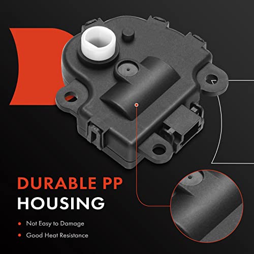 A-Premium Hvac Blend Door Heater Replacement For Chevrolet Corvette 2005-2013 Impala Malibu Monte Carlo Buick Lacrosse Cadillac Xlr Temperature Blend Door Actuator 604108 2-Pc Set #TOP4