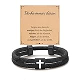 Geschenk Junge 10 9 12 13 16 18 11 14 15 17 Jahre Teenager, Kommunion Confirmation Konfirmation Geschenk Armband Junge Geburt Christliche