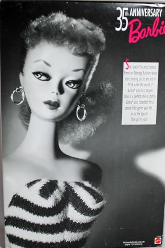 Muñeca Barbie Edición Especial 35 Aniversario Rubia miniatura 2