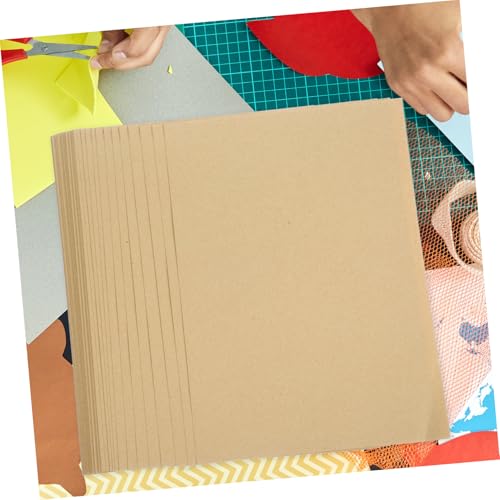 Papier kraft vierge bricolage DIYEAH carton épais format carte postale