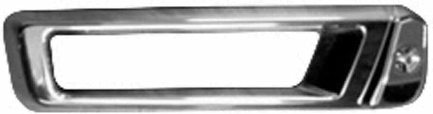 DAT AUTO PARTS Front Right Passenger Side Fog Light Cover Trim Ring Molding Bumper Insert Replacement For 2015 2016 2017 Ford Expedition Silver Chrome Smooth Plastic FO1039155 FL1Z17E810CA