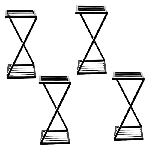 See full amazon price history chart for VINAMRA28 - Metal Z Shape Strong Plant Stand/Flower Shelf for Garden/Balcony/ Corner Display/Double Decker Window Planted Stand- (Set of 4), Black VINAMRA28 - Metal Z Shape Strong Plant Stand/Flower Shelf for Garden/Balcony/ Corner Display/Double Decker Window Planted Stand- (Set of 4), Black (B0C55KQRLB) Amazon Price History, Amazon Price Tracker