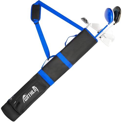prowithlin Small Golf Bag, Portable Golfer Travel Bag with Several