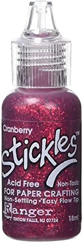 Stickles Glitter Glue .5oz-Cranberry