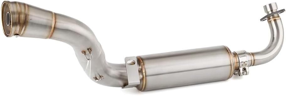 For Honda MSX 125 2013-2024 GROM 125 2013-2024 MSX125 On Motorcycle Exhaust Muffler + Mid Link Pipe