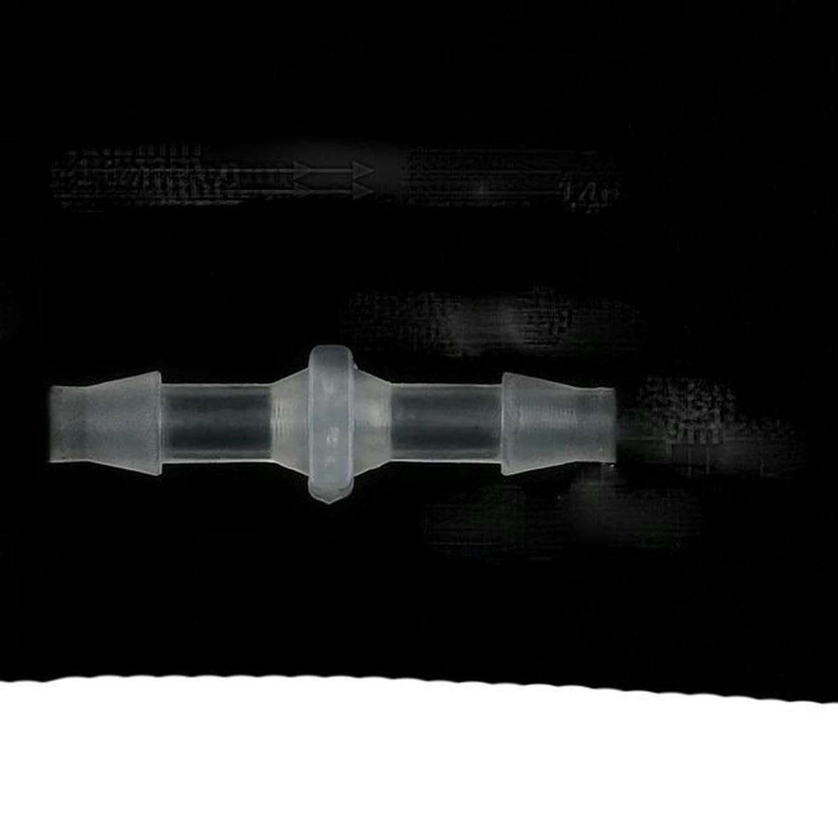 3-150 conectores rectos de plástico PP de 1,6 a 15,8 mm, accesorios de aireador de tanque de acuario, manguera de riego por goteo, juntas de igual diámetro, 150 unidades, 3,9 mm