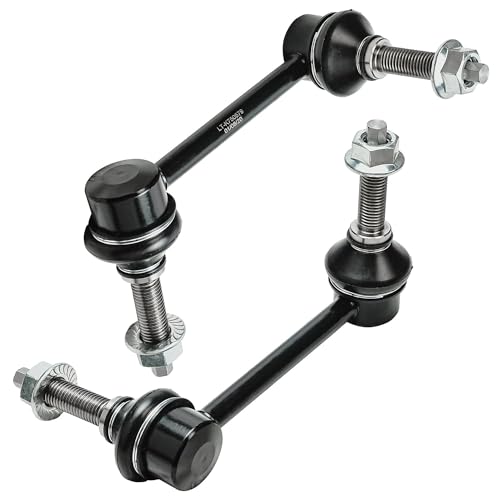 Image of Detroit Axle - 8pc Front End Suspension Kit for Jeep 2011-2015 Grand Cherokee Dodge Durango, 2 Upper Control Arms w /Ball Joints, 2 Lower Ball Joints, 4 Front Rear Sway Bars Replacement