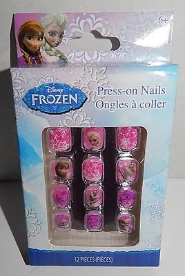 Disney Frozen Elsa, Anna & Oalf Press-On Nails #TOP1