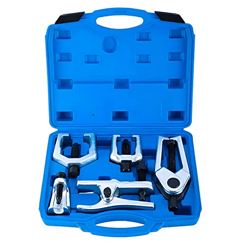 Btshub 5-In-1 Ball Joint Separator, Pitman Arm Puller, Tie Rod End Tool, Front End Service Tool Set #TOP7