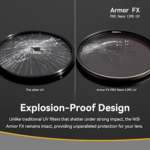 Filtro UV NiSi Armor FX Pro nano coating protector de lentes a prueba de explosión 3