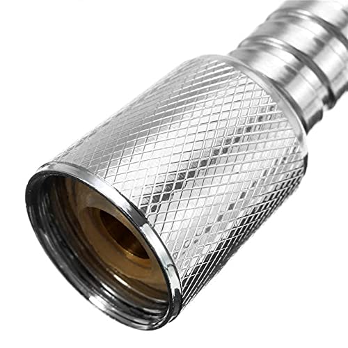 Flexible de douche de rechange en acier inoxydable compatible plomberie standard - 5