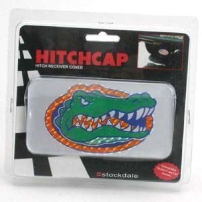 Florida Gators Universal Hitch Receiver W/Domed Emblem - Silver Background