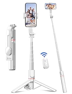 SelfieShow Blanc Selfie Stick Stativ