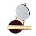 10 Pcs Scouring Pad 4 Inch Polishing Self-Adhesive Disc Industrial Duty Nylon Cleaning Tools(Gray)