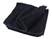 Eurow Microfiber Premium 12 x 12 350 GSM Cleaning Towels Black - 25 Pk