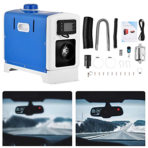 Aquecedor de estacionamento a diesel 8KW, aquecedor de ar a diesel de 12V com visor LCD, aquecimento