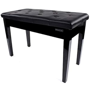 Innox PB 20B piano/orgel bank zwart