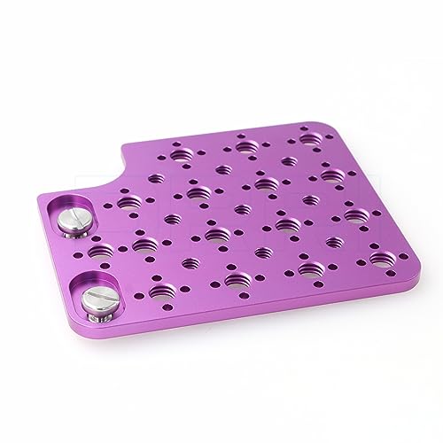 DRRI 3/8'' Thread Extension Side Plate for ARRI Alexa Mini/Mini LF Tilta Kits, Purple - Image 4