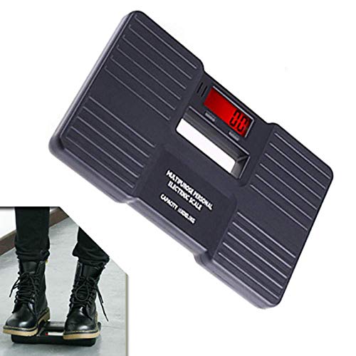 Báscula Digital Personal con Función Tare 150 Kg Negra miniatura 1