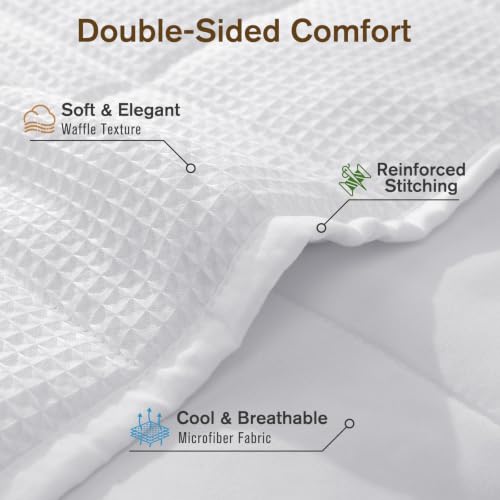 Image of Topblan Cooling Weighted Blanket for Adults, 15lbs 48 x 72 for Summer