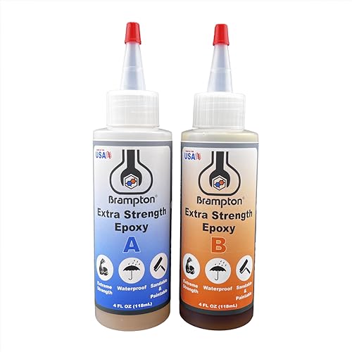 Brampton Extra Strength Epoxy, 20-Minute Work Life, Waterproof 2-Part Epoxy