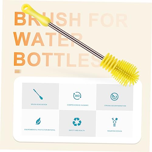 KOMBIUDA 1 PC Escova De Garrafa De Silicone Escova De Garrafa Limpador De Copo Escova De Copo Limpad