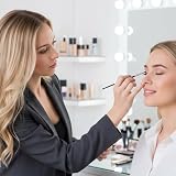 Pędzel do cieni do powiek, 6 profesjonalnych pędzli do cieni do powiek z miękkimi syntetycznymi włosami, przenośny, podróżny, płaski, zaokrąglony pędzel do makijażu dla kobiet, do blendowania
