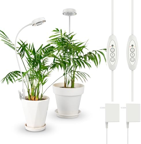 SANSI Grow Lights for Indoor Plants, Pot Clip LED Plant Light for...