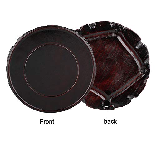 Présentoirs De Vase En Bois: Base Rétro Chinoise Base De Bonsaï Circulaire Rotative Base De