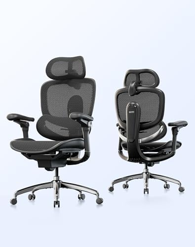 SIHOO Doro C300 Pro V2 Ergonomic Office Chair Without Footrest, F...