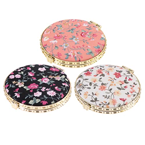 VOSAREA 4 Pçs Bolsas De Meia Mirrorwhite Pano Floral Lateral Presente Vaidade Suprimentos Femininos