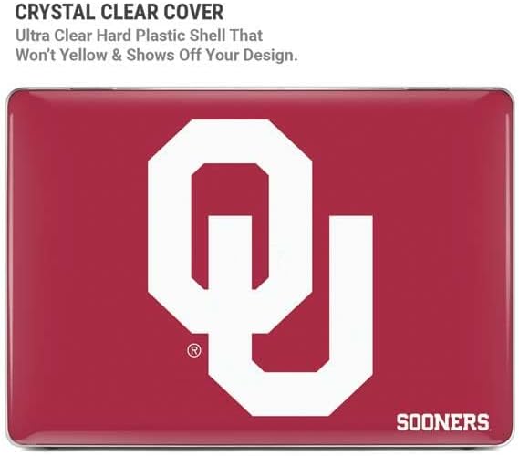 Skinit Case + Skin Compatible with MacBook Air 13in (2020) - Officially Licensed Oklahoma Sooners Red Design